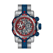 Cargar imagen en el visor de la galería, RELOJ CAPITAN AMERICA PARA HOMBRE INVICTA MARVEL 27039 - ACERO, AZUL OSCURO