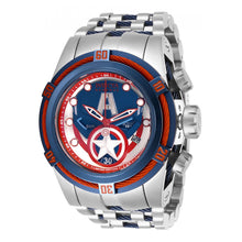 Cargar imagen en el visor de la galería, RELOJ CAPITÁN AMÉRICA PARA HOMBRE INVICTA MARVEL 27045 - AZUL, ROJO