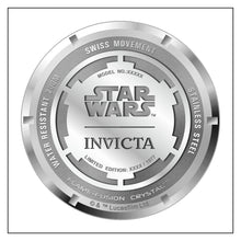Cargar imagen en el visor de la galería, RELOJ DARTH VADER PARA HOMBRE INVICTA STAR WARS 28063 - NEGRO