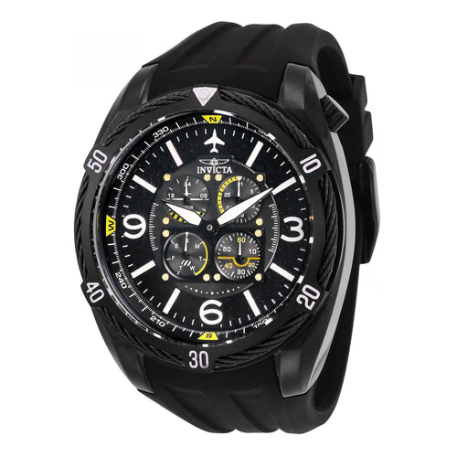 RELOJ  PARA HOMBRE INVICTA AVIATOR 28078 - NEGRO