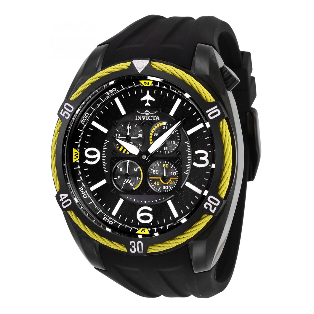 RELOJ DEPORTIVO PARA HOMBRE INVICTA AVIATOR 28085 - NEGRO