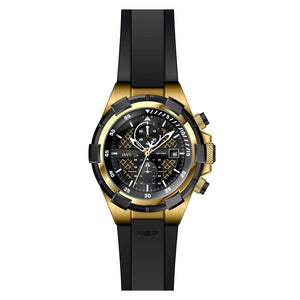 RELOJ DEPORTIVO PARA HOMBRE INVICTA AVIATOR 28100 - NEGRO, ORO