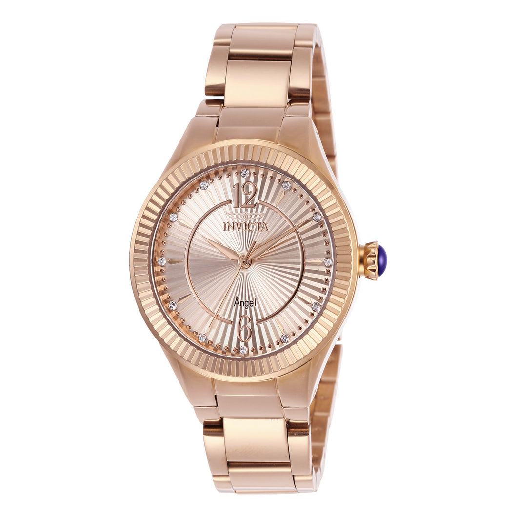 RELOJ  PARA MUJER INVICTA ANGEL 28332 - ORO ROSA