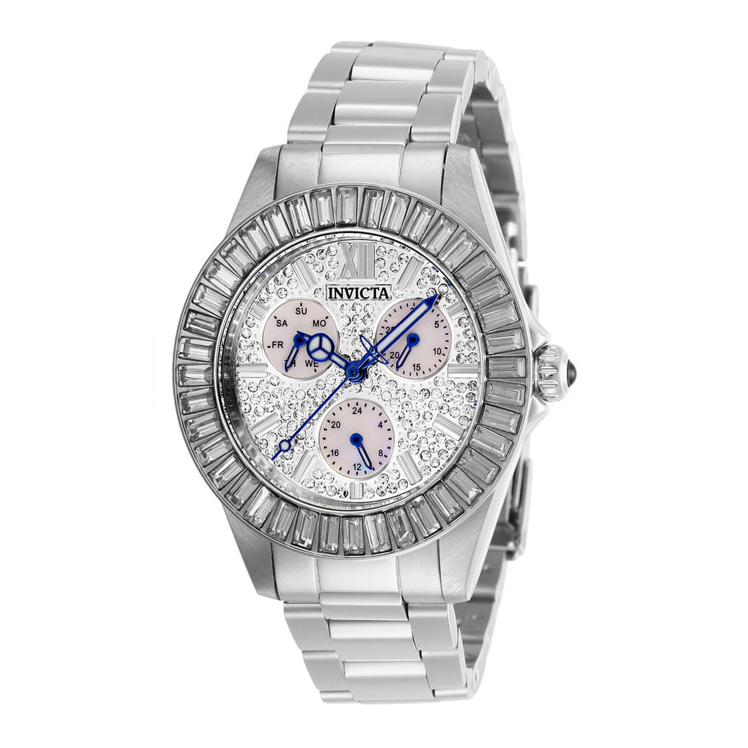 RELOJ  PARA MUJER INVICTA ANGEL 28445 - PLATEADO