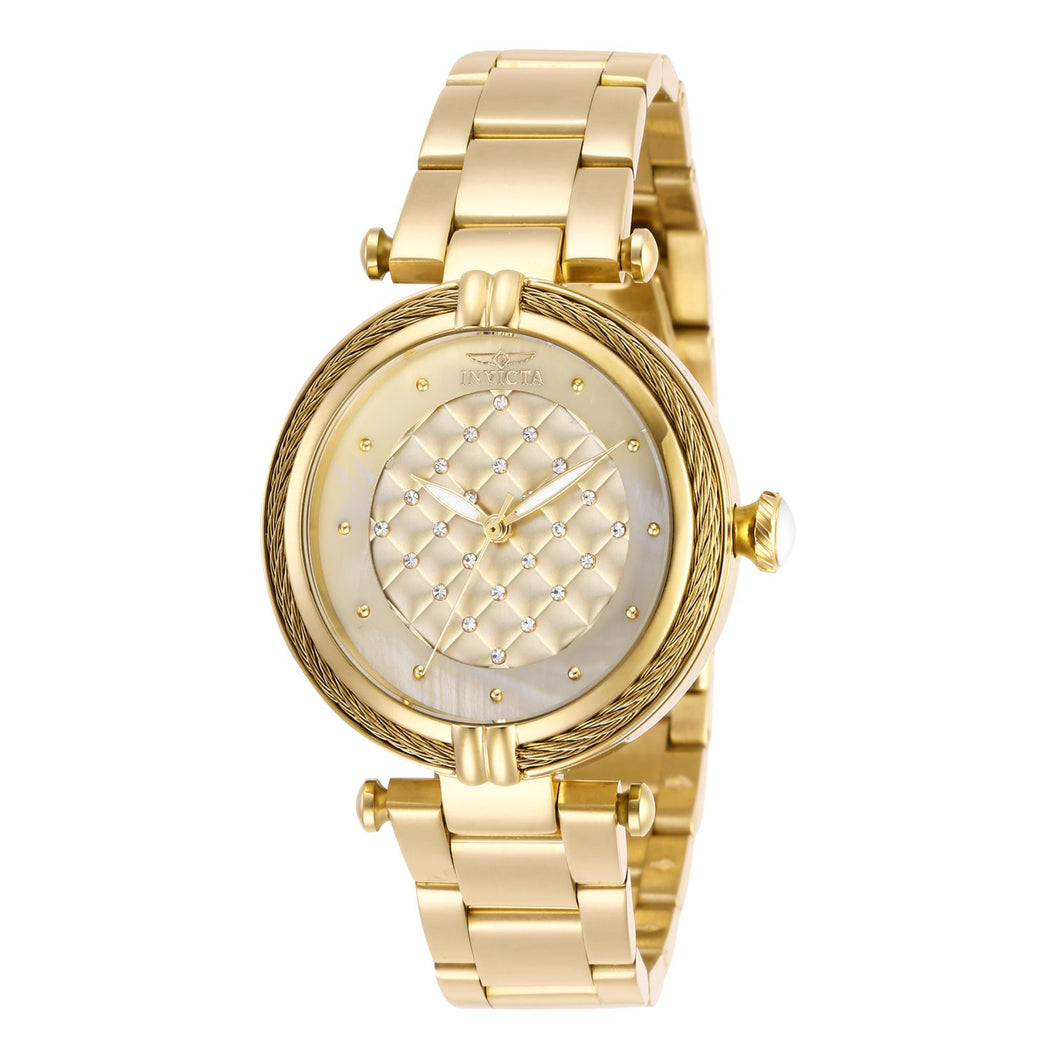 RELOJ  PARA MUJER INVICTA BOLT 28927 - DORADO