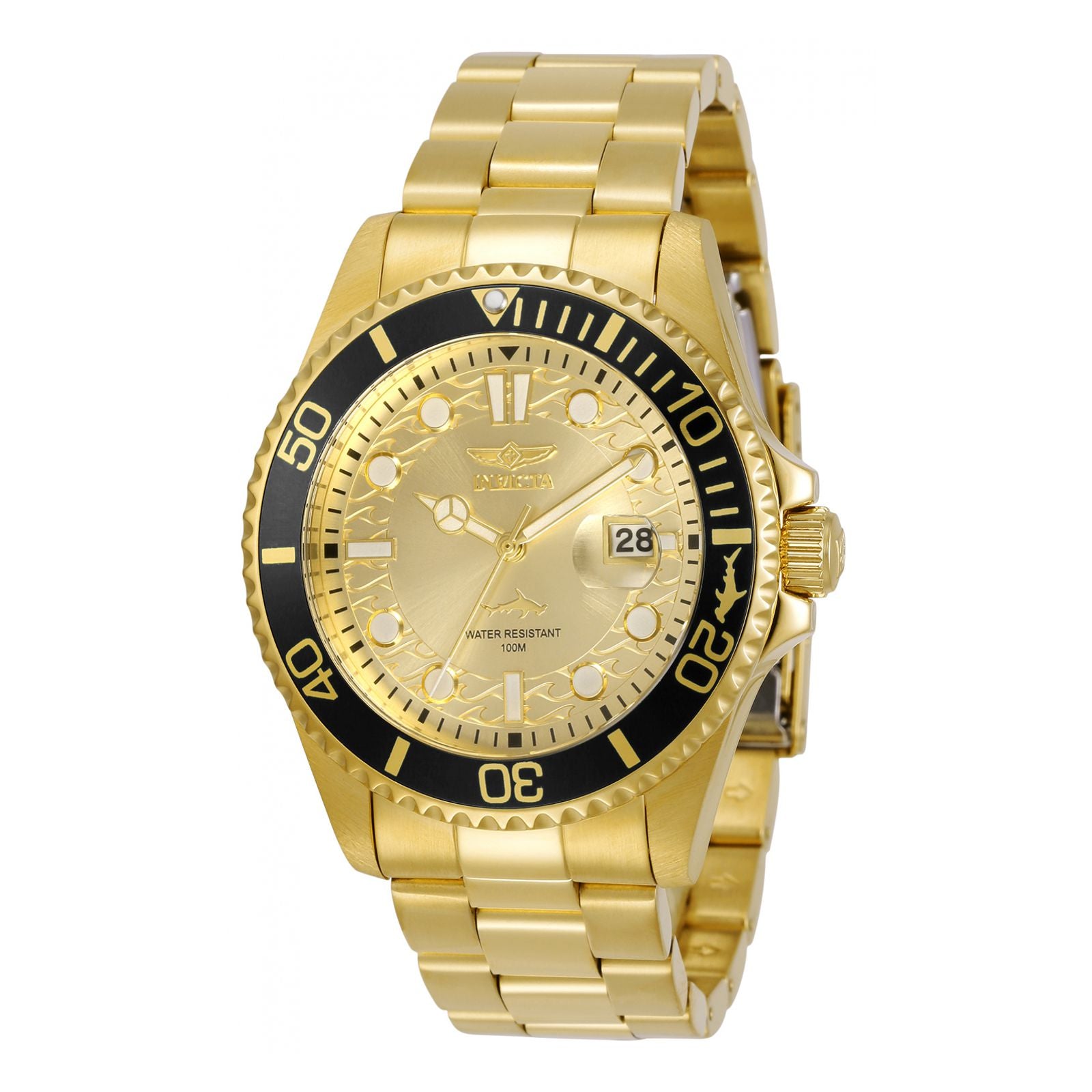 RELOJ  PARA HOMBRE INVICTA PRO DIVER 30025 - DORADO