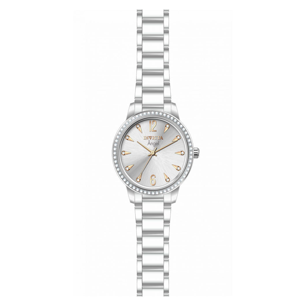 RELOJ  PARA MUJER INVICTA ANGEL 31366 - PLATEADO