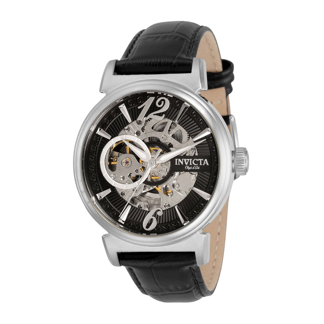 RELOJ CLÁSICO PARA HOMBRE INVICTA OBJET D ART 30461 - NEGRO