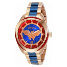 Cargar imagen en el visor de la galería, RELOJ MUJER MARAVILLA PARA MUJER INVICTA DC COMICS 31729 - AZUL, ROJO, ROSA ORO