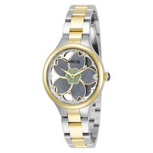 RELOJ  PARA MUJER INVICTA WILDFLOWER 32086 - ORO PLATEADO