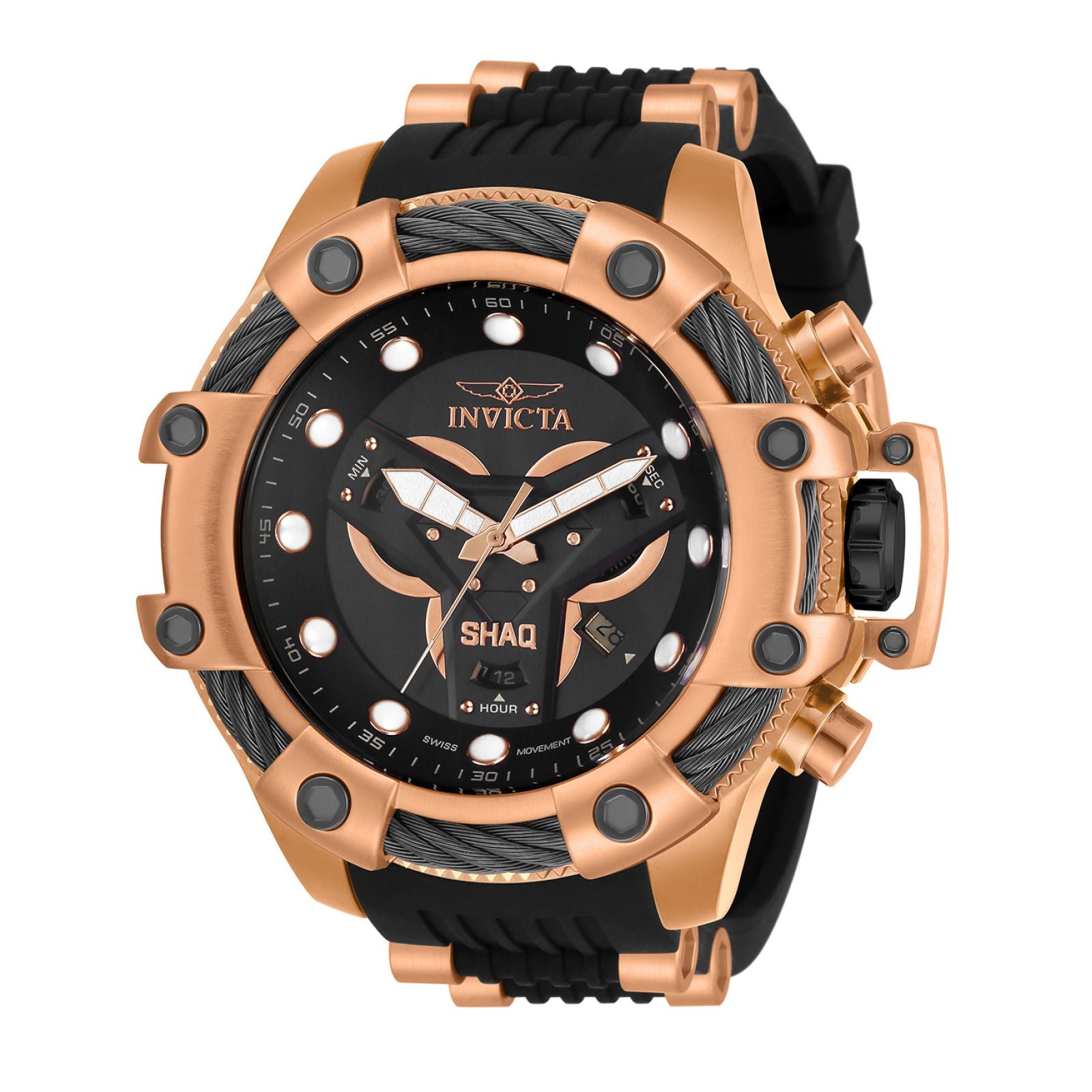 RELOJ DEPORTIVO PARA HOMBRE INVICTA SHAQ 33670 NEGRO – Invicta Perú