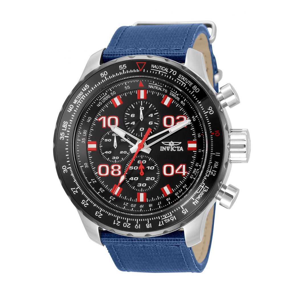 RELOJ  PARA HOMBRE INVICTA AVIATOR 34024 - AZUL