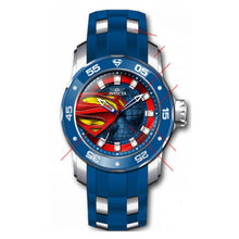 Cargar imagen en el visor de la galería, RELOJ SUPERMAN PARA HOMBRE INVICTA DC COMICS 34745 - AZUL