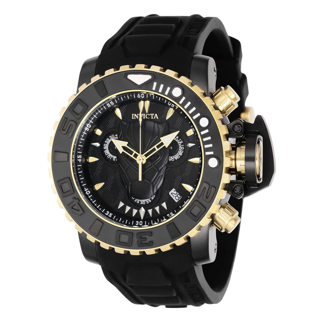 RELOJ PANTERA NEGRA PARA MUJER INVICTA MARVEL 34903 - NEGRO