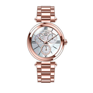 RELOJ  PARA MUJER INVICTA ANGEL 35330 - ORO ROSA