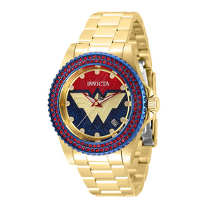 RELOJ MUJER MARAVILLA PARA MUJER INVICTA DC COMICS 35642 - DORADO