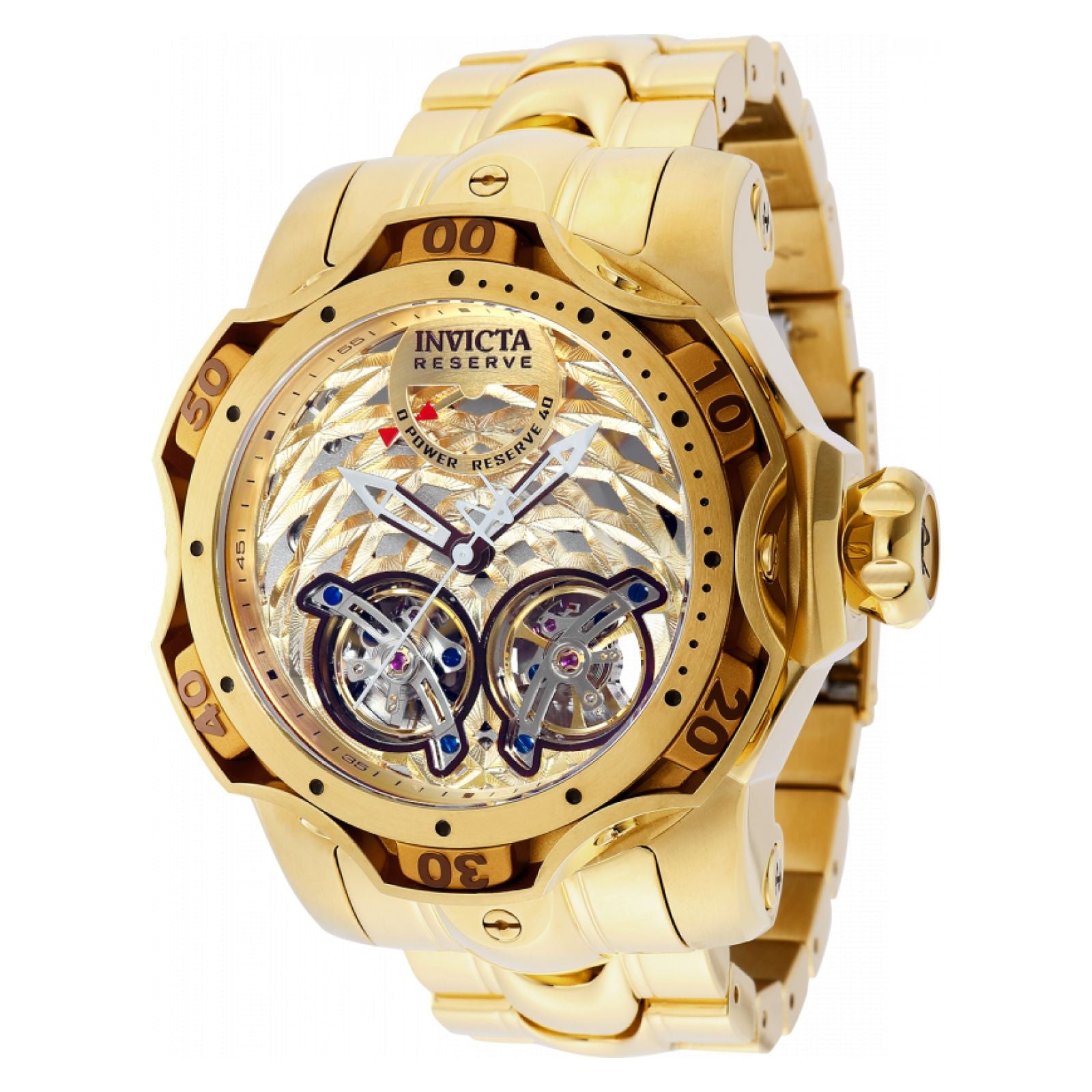 RELOJ PARA HOMBRE INVICTA RESERVE 35991 DORADO – Invicta Perú