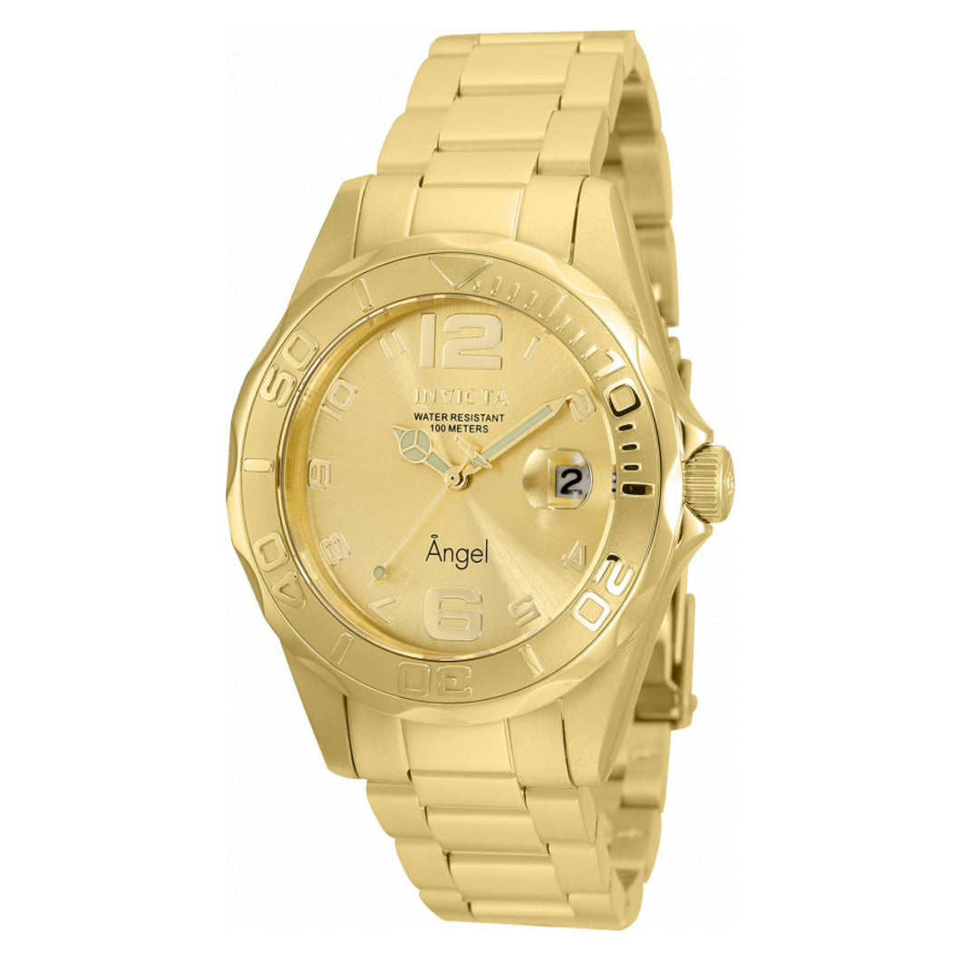 RELOJ  PARA MUJER INVICTA ANGEL 36054 - DORADO