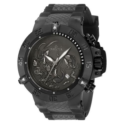 RELOJ DEPORTIVO PARA HOMBRE INVICTA SUBAQUA 37040 - GRIS OSCURO, NEGRO