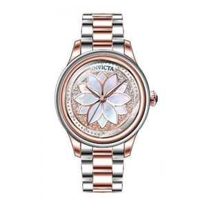 RELOJ  PARA MUJER INVICTA WILDFLOWER 37088 - BLANCO, ROSA ORO