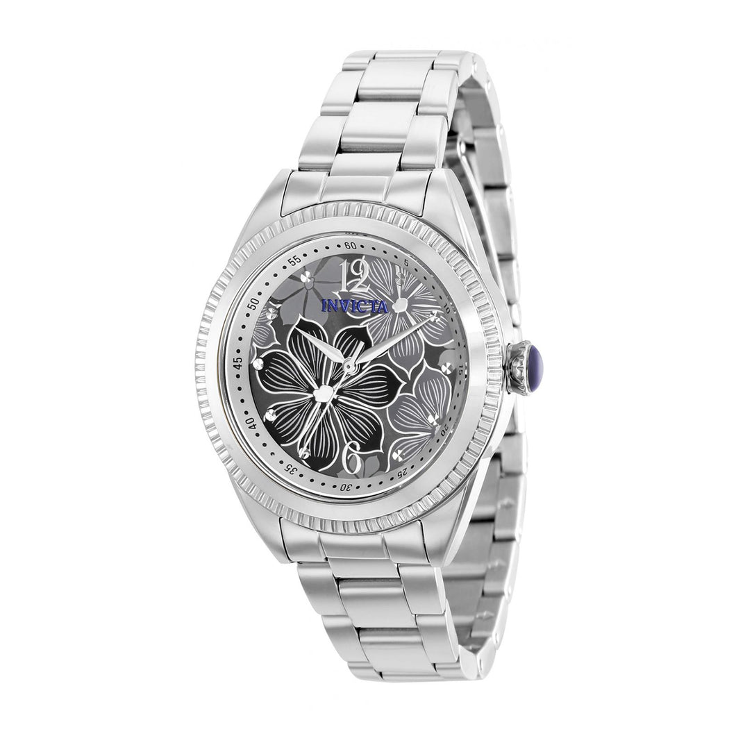 RELOJ  PARA MUJER INVICTA WILDFLOWER 37122 - PLATA, GRIS