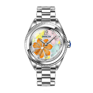 RELOJ  PARA MUJER INVICTA WILDFLOWER 37139 - PLATEADO