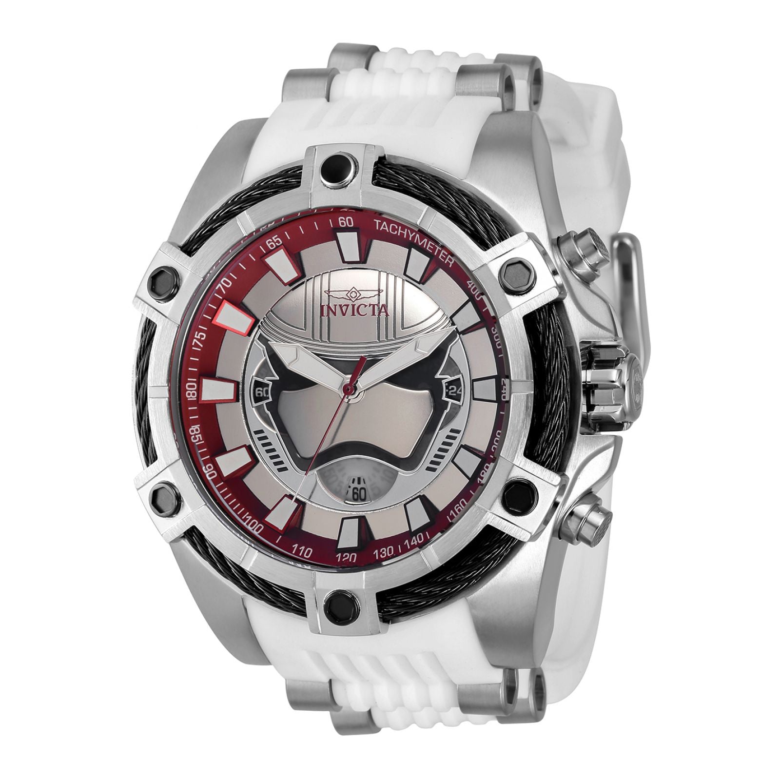RELOJ CAPITÁN PHASMA PARA HOMBRE INVICTA STAR WARS 37207 BLANCO