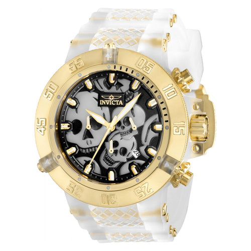 RELOJ DEPORTIVO PARA HOMBRE INVICTA SUBAQUA 37328 - ORO BLANCO