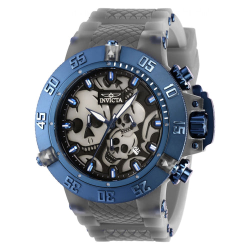 RELOJ DEPORTIVO PARA HOMBRE INVICTA SUBAQUA 37329 - AZUL OSCURO, GRIS