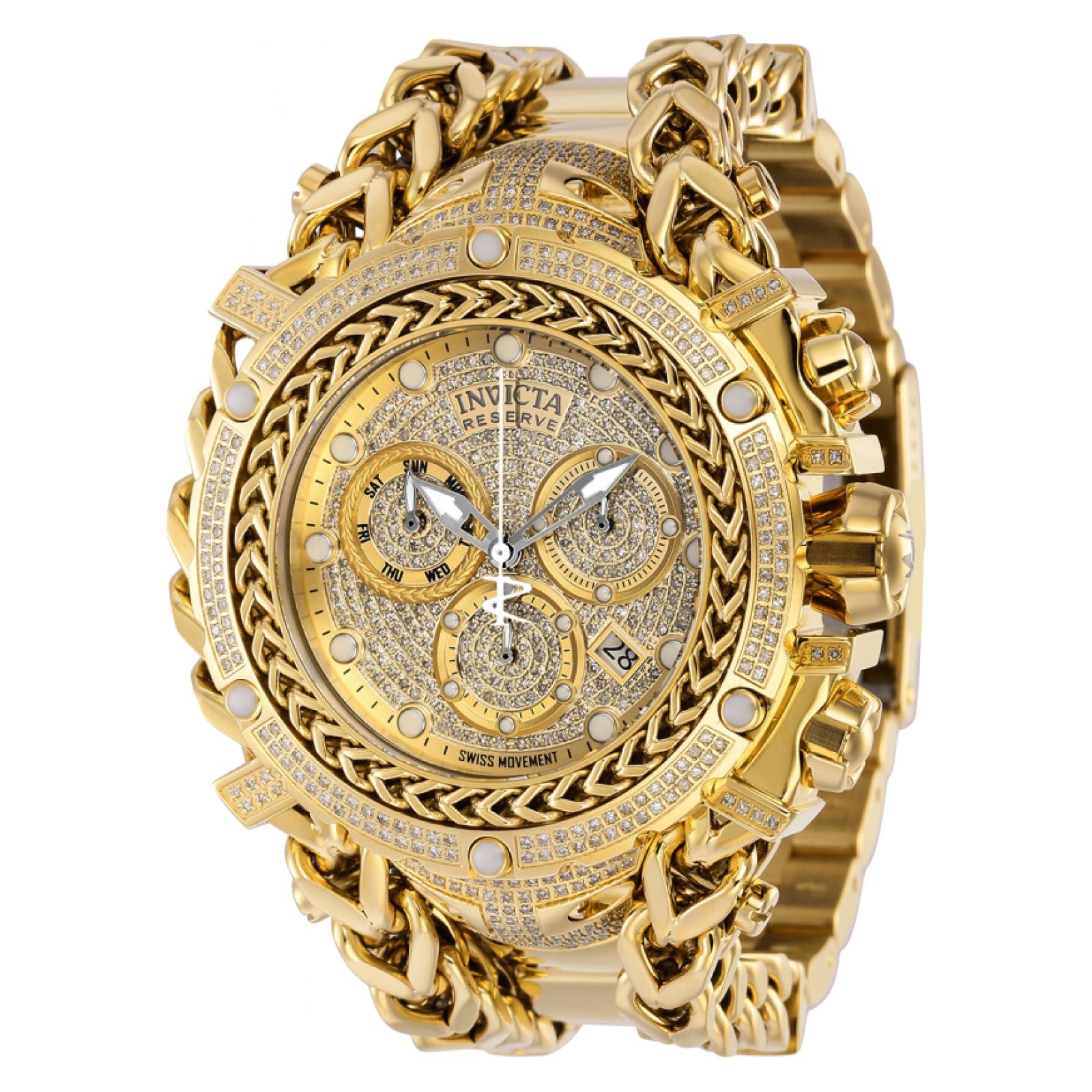 RELOJ PARA HOMBRE INVICTA GLADIATOR 37344 DORADO – Invicta Perú