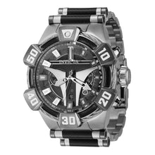 Cargar imagen en el visor de la galería, RELOJ MANDALORIANO PARA HOMBRE INVICTA STAR WARS 37370 - NEGRO, ACERO