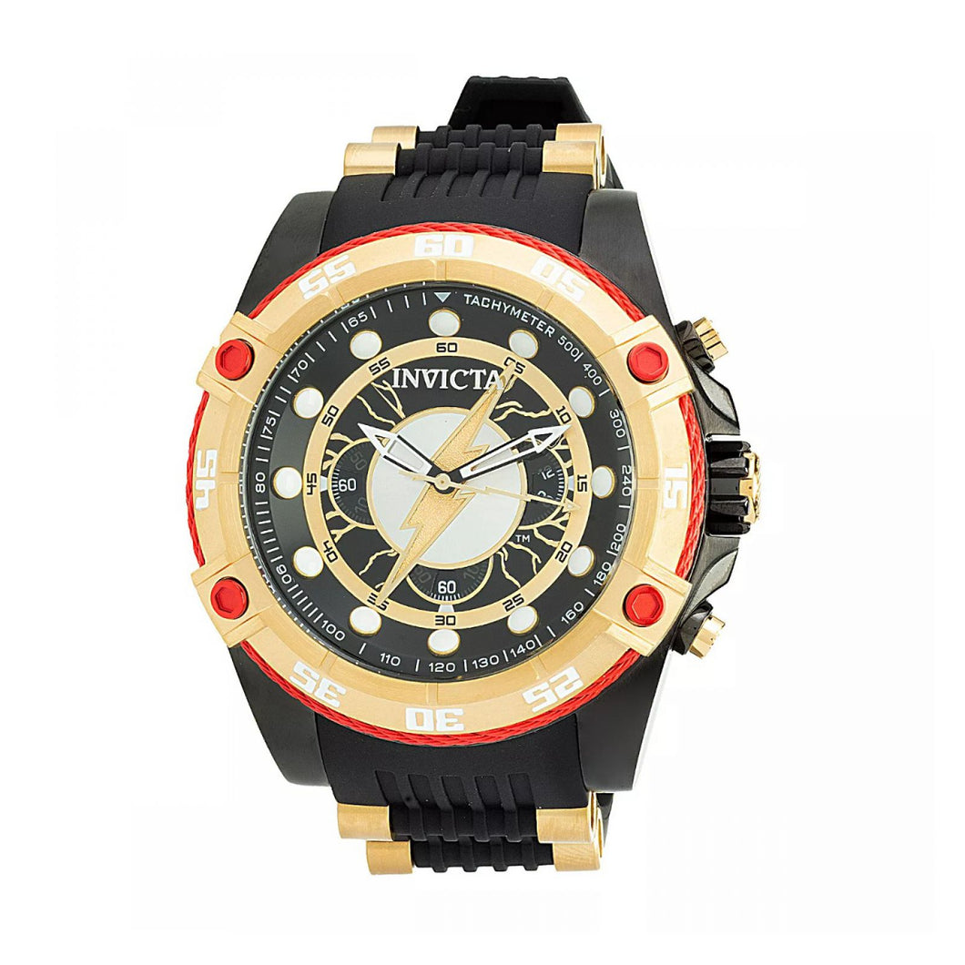 RELOJ DESTELLO PARA HOMBRE INVICTA DC COMICS 37384 - ORO NEGRO