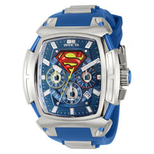 Cargar imagen en el visor de la galería, RELOJ SUPERMAN PARA HOMBRE INVICTA DC COMICS 37610 - ACERO AZUL