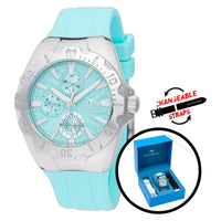 RELOJ DEPORTIVO PARA MUJER TECHNOMARINE CRUISE TM 124008 - NEGRO, BLANCO, AZUL CLARO