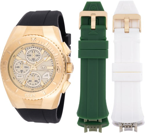 RELOJ DEPORTIVO PARA HOMBRE TECHNOMARINE CRUISE TM-124031 - NEGRO, BLANCO, VERDE