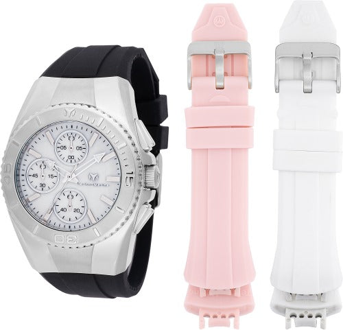 RELOJ DEPORTIVO PARA MUJER TECHNOMARINE CRUISE TM-124032 - NEGRO, BLANCO, ROSA