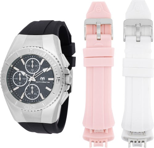 RELOJ DEPORTIVO PARA MUJER TECHNOMARINE CRUISE TM-124033 - NEGRO, BLANCO, ROSA