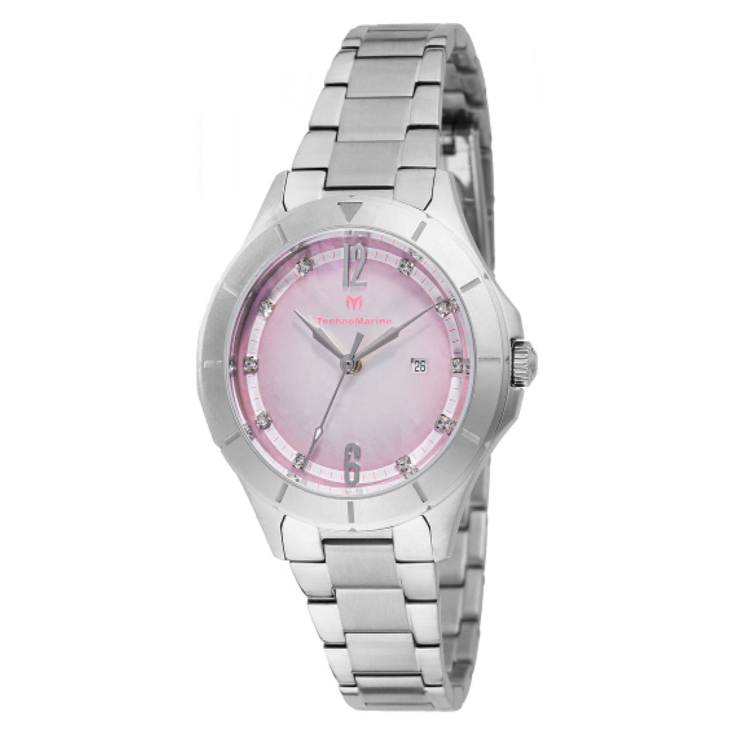 RELOJ  PARA MUJER TECHNOMARINE LUNA TM-826006 - ACERO