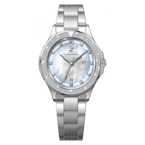 RELOJ  PARA MUJER TECHNOMARINE LUNA TM-826007 - ACERO