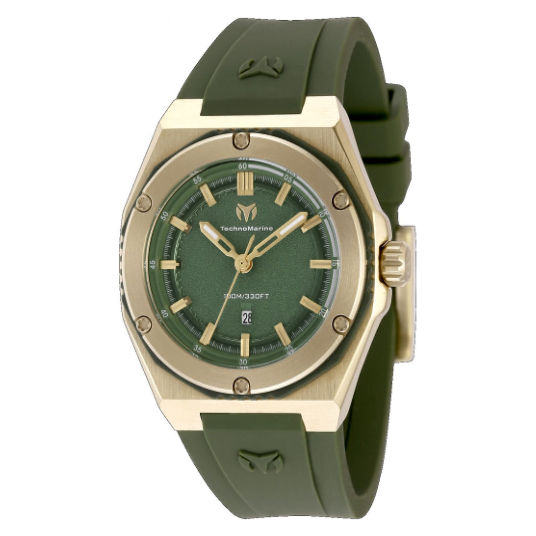 RELOJ DEPORTIVO PARA MUJER TECHNOMARINE CORAL TM-416083 - VERDE OLIVA