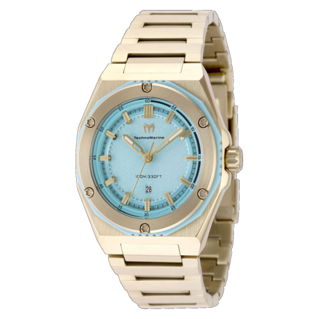 RELOJ  PARA MUJER TECHNOMARINE CORAL TM-416087 - ORO