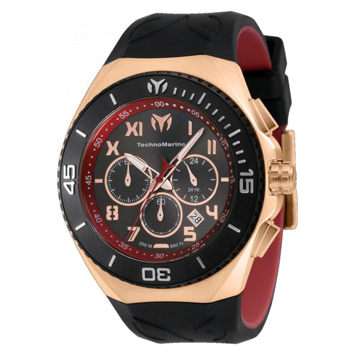 RELOJ DEPORTIVO PARA HOMBRE TECHNOMARINE MANTA TM 221046 - NEGRO ROJO