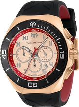 Cargar imagen en el visor de la galería, RELOJ DEPORTIVO PARA HOMBRE TECHNOMARINE MANTA TM-221047 - NEGRO ROJO