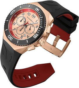 RELOJ DEPORTIVO PARA HOMBRE TECHNOMARINE MANTA TM-221047 - NEGRO ROJO