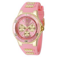 RELOJ DEPORTIVO PARA MUJER INVICTA AVIATOR 39409 - ROSA, DORADO