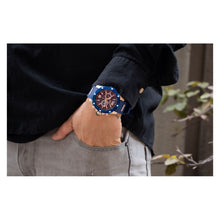 Cargar imagen en el visor de la galería, RELOJ DEPORTIVO PARA HOMBRE INVICTA I-FORCE 39990 - AZUL, ORO ROSA