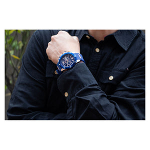 RELOJ DEPORTIVO PARA HOMBRE INVICTA I-FORCE 39990 - AZUL, ORO ROSA