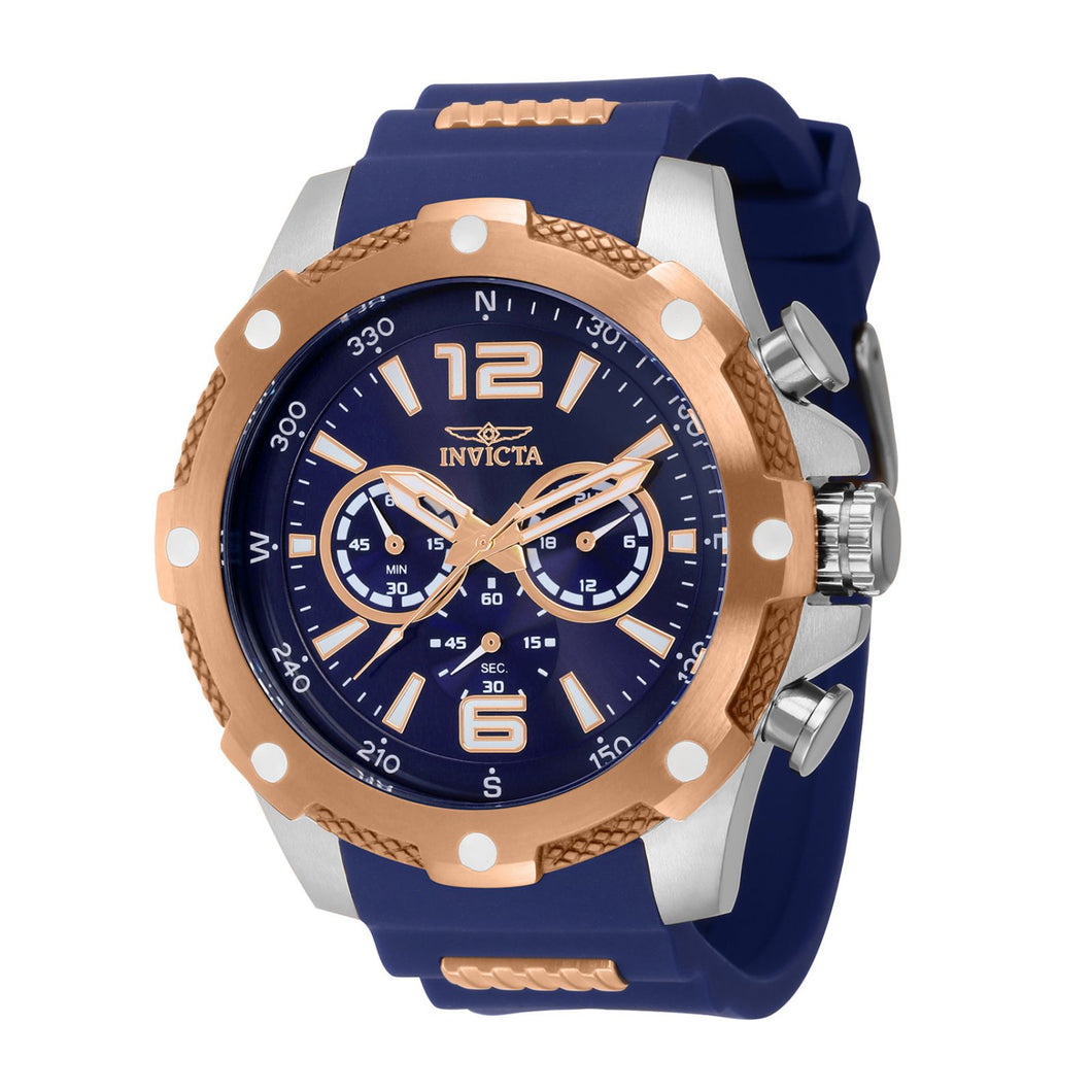 RELOJ DEPORTIVO PARA HOMBRE INVICTA I-FORCE 39991 - AZUL, ORO ROSA