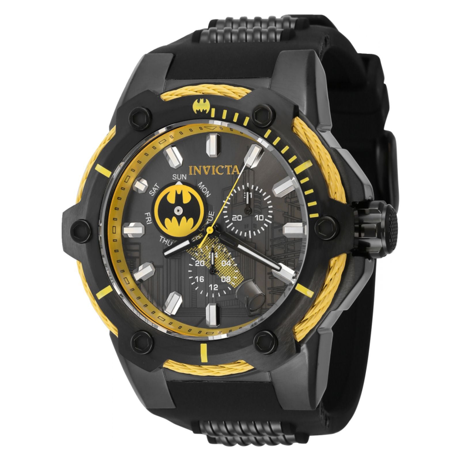RELOJ BATMAN PARA HOMBRE INVICTA DC COMICS 41173 NEGRO – Invicta