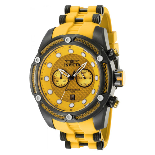 RELOJ DEPORTIVO PARA HOMBRE INVICTA BOLT 42295 - AMARILLO, NEGRO
